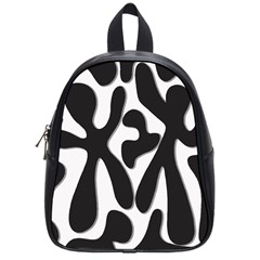 Black and white dance School Bags (Small) 