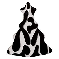 Black and white dance Ornament (Christmas Tree)