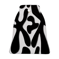 Black and white dance Bell Ornament (2 Sides)