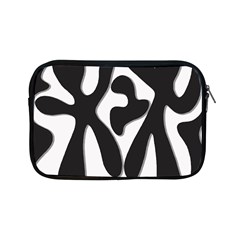 Black and white dance Apple iPad Mini Zipper Cases