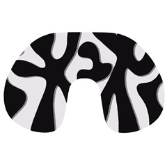 Black and white dance Travel Neck Pillows