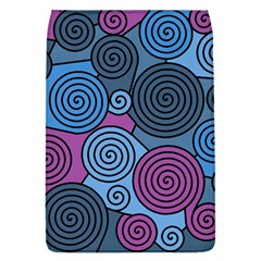 Blue Hypnoses Flap Covers (l)  by Valentinaart