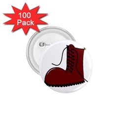 Boot 1 75  Buttons (100 Pack)  by Valentinaart