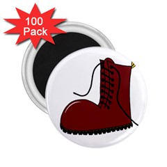 Boot 2 25  Magnets (100 Pack)  by Valentinaart