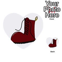 Boot Multi-purpose Cards (heart)  by Valentinaart