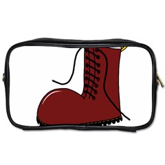 Boot Toiletries Bags 2-side by Valentinaart