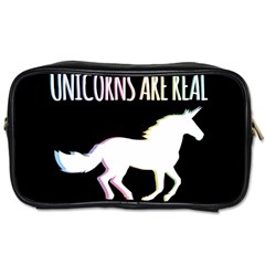 Unicorns Are Real Toiletries Bags by TanyaDraws