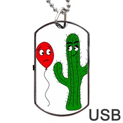 Impossible Love  Dog Tag Usb Flash (one Side)