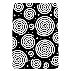 Black And White Hypnoses Flap Covers (s)  by Valentinaart