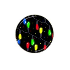 Christmas Light Hat Clip Ball Marker by Valentinaart