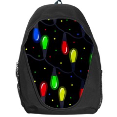 Christmas Light Backpack Bag by Valentinaart