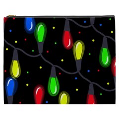 Christmas Light Cosmetic Bag (xxxl)  by Valentinaart