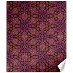 Fuchsia Abstract Shell Pattern Canvas 20  x 24   19.57 x23.15  Canvas - 1