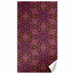 Fuchsia Abstract Shell Pattern Canvas 40  X 72   by TanyaDraws