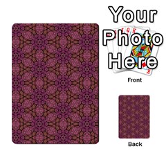 Fuchsia Abstract Shell Pattern Multi-purpose Cards (rectangle) 