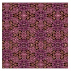 Fuchsia Abstract Shell Pattern Large Satin Scarf (square) by TanyaDraws