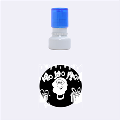 Santa Claus  Rubber Round Stamps (small) by Valentinaart