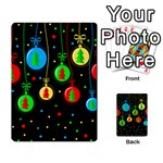 Christmas balls Multi-purpose Cards (Rectangle)  Back 29