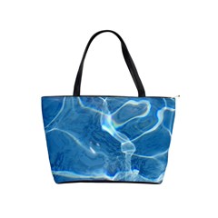 Pool Water Large Shoulder Bag by PhotoThisxyz