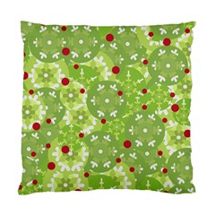 Green Christmas Decor Standard Cushion Case (one Side) by Valentinaart