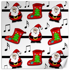 Christmas Song Canvas 12  X 12   by Valentinaart