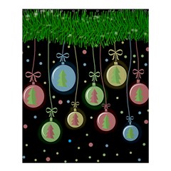 Christmas Balls - Pastel Shower Curtain 60  X 72  (medium)  by Valentinaart