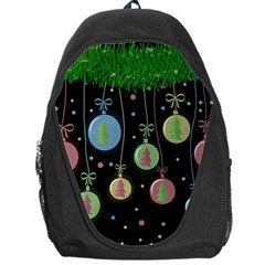 Christmas Balls - Pastel Backpack Bag by Valentinaart