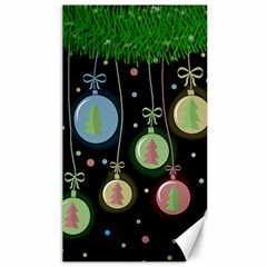 Christmas Balls - Pastel Canvas 40  X 72  