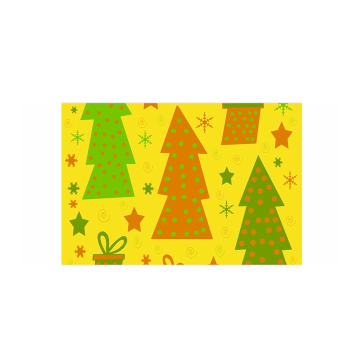 Christmas design - yellow Satin Wrap