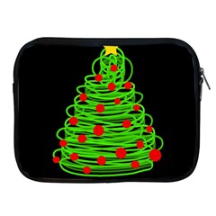 Christmas Tree Apple Ipad 2/3/4 Zipper Cases by Valentinaart