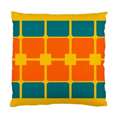 Squares And Rectangles                                                                                                	standard Cushion Case (two Sides) by LalyLauraFLM