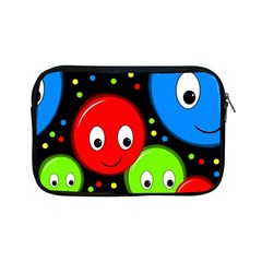 Smiley Faces Pattern Apple Ipad Mini Zipper Cases by Valentinaart