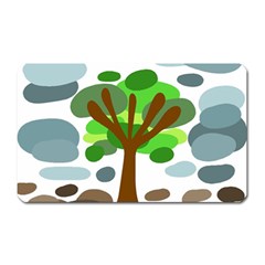 Tree Magnet (rectangular) by Valentinaart