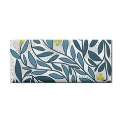 Blue floral design Hand Towel