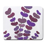 Purple decorative plant Large Mousepads Front