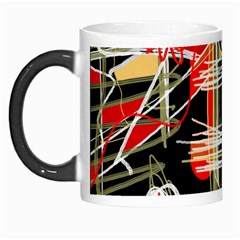 Artistic Abstract Pattern Morph Mugs by Valentinaart