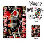 Artistic abstract pattern Playing Cards 54 Designs  Front - Joker2