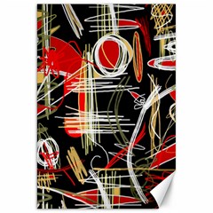 Artistic Abstract Pattern Canvas 20  X 30  