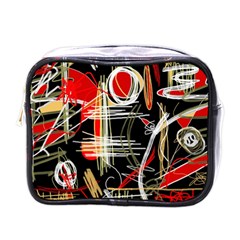 Artistic Abstract Pattern Mini Toiletries Bags