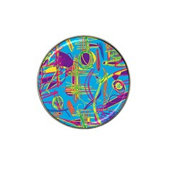 Colorful Abstract Pattern Hat Clip Ball Marker (4 Pack) by Valentinaart