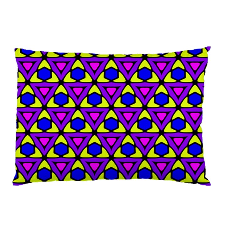 Triangles and honeycombs pattern                                                                                                   			Pillow Case