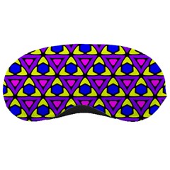 Triangles And Honeycombs Pattern                                                                                                   			sleeping Mask by LalyLauraFLM