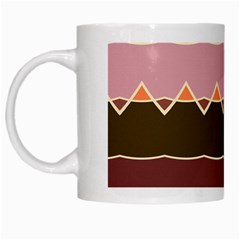 Waves And Other Shapes                                                                                                    White Mug by LalyLauraFLM