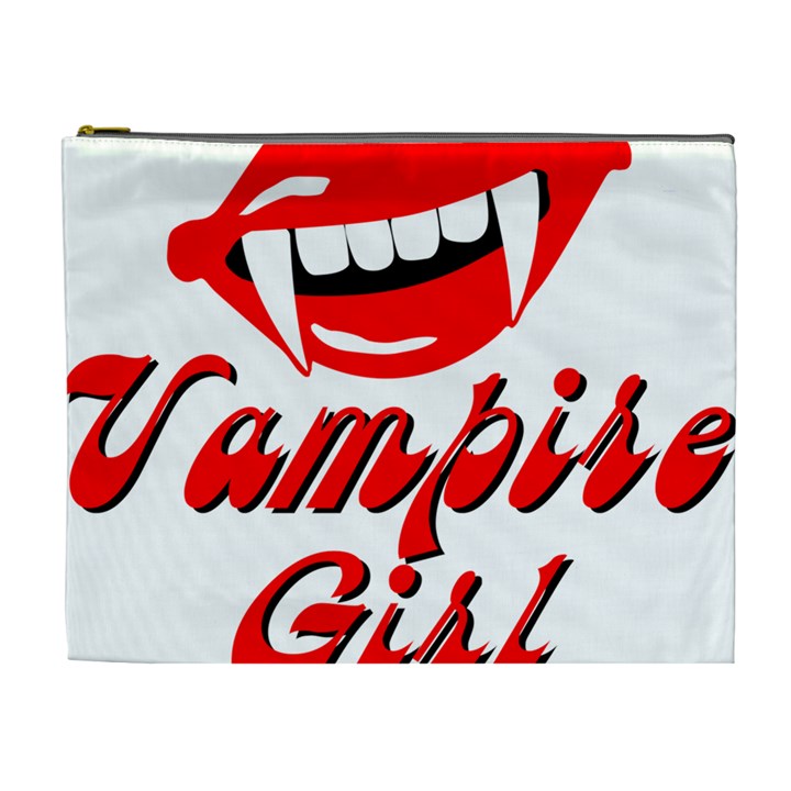 Vampire Girl Cosmetic Bag (XL)