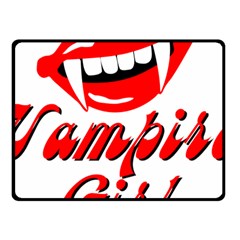 Vampire Girl Fleece Blanket (small)