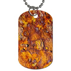 Rusted Metal Surface Dog Tag (two Sides) by igorsin
