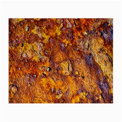 Rusted Metal Surface Small Glasses Cloth (2-side) by igorsin