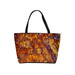 Rusted metal surface Shoulder Handbags Front