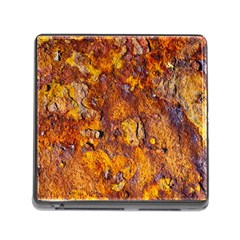 Rusted Metal Surface Memory Card Reader (square) by igorsin