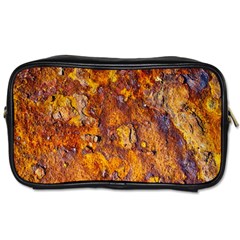 Rusted Metal Surface Toiletries Bags by igorsin